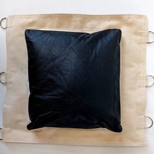 New 5 Large Handmade Leather and Canvas Punching Wall Bags
